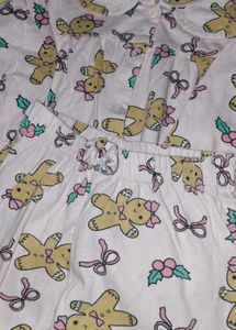 Cute Gingerbread Man Pajama Set