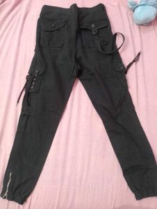 Black Cargo Pants