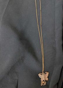 Delicate Butterfly Pendant Necklace