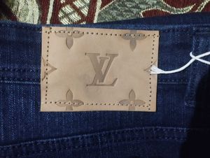 👖(NEW) Louis Vuitton Unisex Designer Jeans