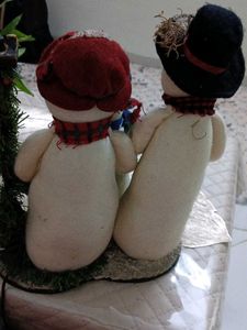 Charming Snowman Caroler Figurine Set