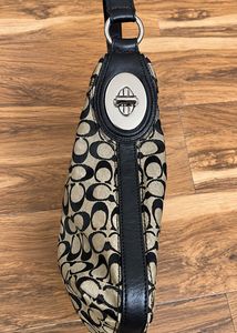 Coach Monogram Shoulder Bag