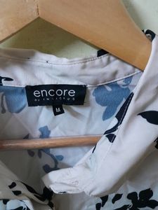 Encore Black And white Shirt