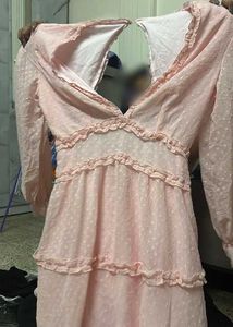 Pretty Pink Ruffle Dress