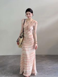 Pink Flowy Maxi Dress