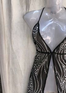 Sheer Halter Neck  Top