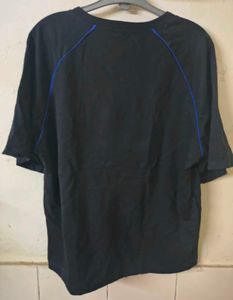 Black and Blue inter Milan style t-shirt