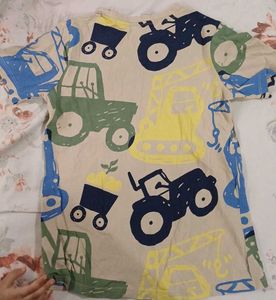 Kids Construction Vehicle T-Shirt