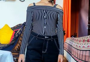 Off Shoulder Full Sleeve Top