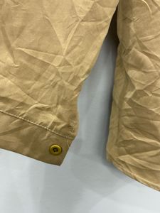 Classic Beige Button-Up Shirt