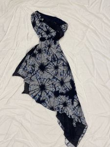 Unique Print Flowy one shoulder 2yk  Dress