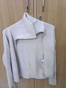 Cozy Zip-Up Knit Sweater