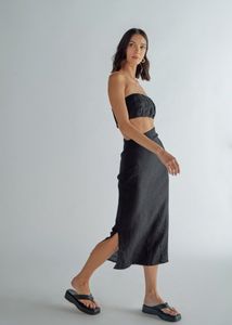 SUMMER AWAY couture black chic dress