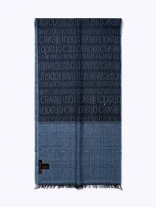 Roberto Cavalli Navy Scarf