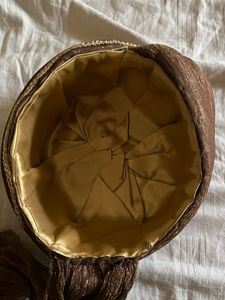 Turban and Dupatta with Gold Trim