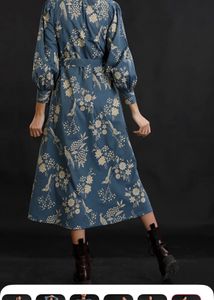 Bohemian Floral Midi Dress