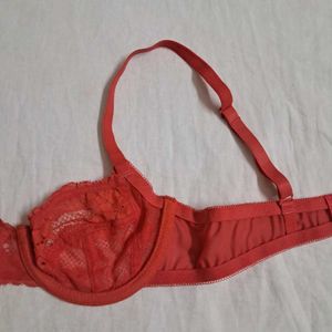 Sexy Red Lace Underwire Bra