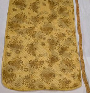 Beautiful Golden Floral Stoal