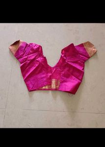 Elegant Pink Banarasi Silk Saree with Gold Weave