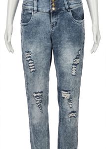 Acid Wash Denim Jeans