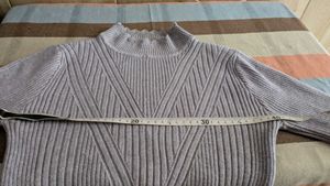 Ribbed Mock Neck Top
