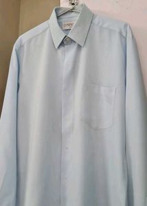nine a.m. Sky Blue Shirt
