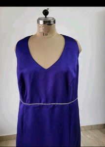 Elegant Purple Maxi Dress