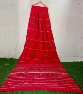 Elegant Hand Kantha Embroidered Saree