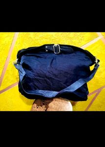 banana republic Chic Navy Nylon Hobo Bag