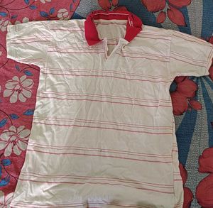 Striped Polo T-Shirt