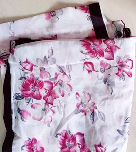unused Floral Printed Dress dupatta peck of 2