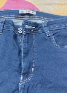 Women's Dark Blue Jeans