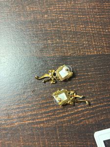 Mystique Butterfly Bow Drop Earrings