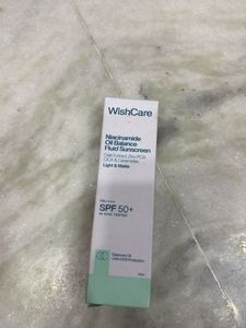 WishCare Niacinamide Oil Balance Sunscreen