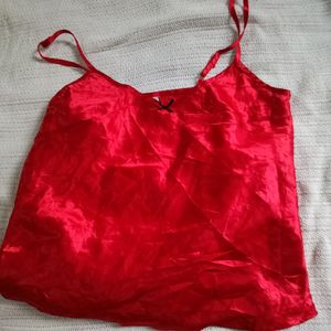 ♥️  Red 🔥 Hot  Sexy Satin Top