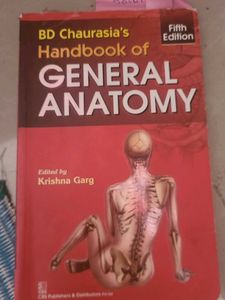 BD Chaurasia General Anatomy Handbook