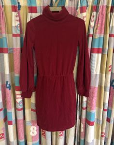 Chic Turtleneck Ribbed Bodycon Dress