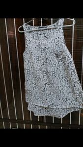 printed alphabetic top Bust 32