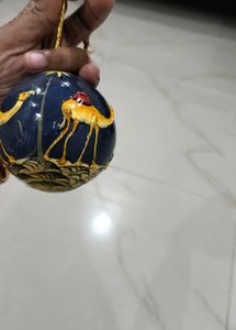 Hand-Painted Christmas Ornament