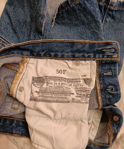 Levis 501 Original Denim Shorts | Y2k 2012 model