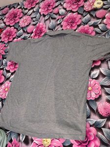 Men's Grey Polo T-Shirt