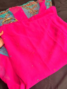 Stunning Pink Lehenga Choli Set