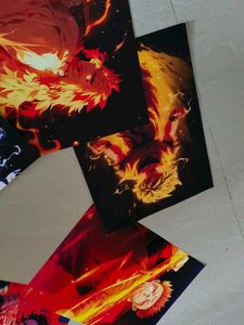 Anime posters -sukuna,gojo, Naruto, rengoku, tanji