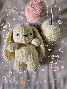 crochet bunny plushy