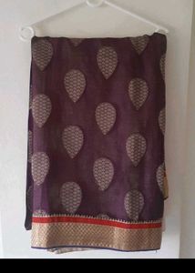 Elegant Purple Saree
