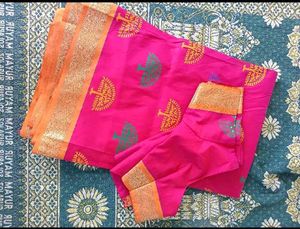✨Three Combo Sarees With Blouse