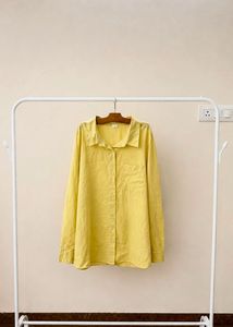 Yellow Casual Shirt