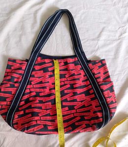 Red &amp; Black Graphic Tote Bag