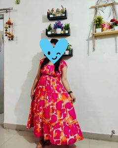 Colorful Tiered Maxi Dress