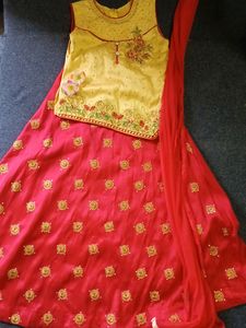 Girls Indian Outfit - Lehenga